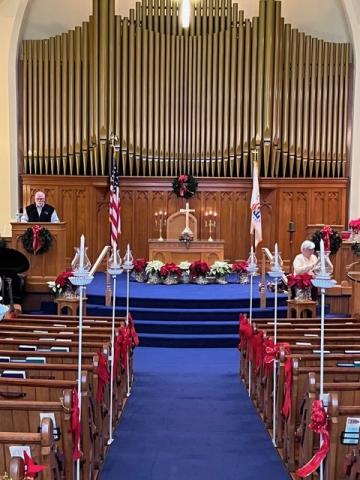 Sanctuary at Christmas