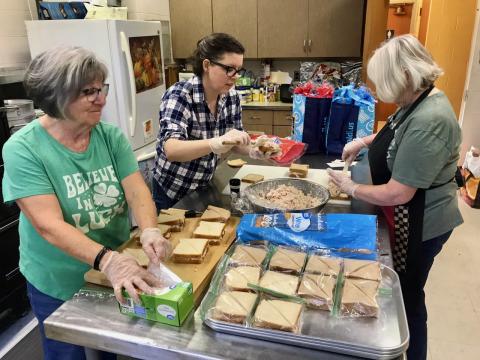 Putting Sandwiches Together